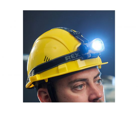Налобный светодиодный фонарь REXANT СОВ с широким углом освещения, 3 режима 75-703 – изображение 10