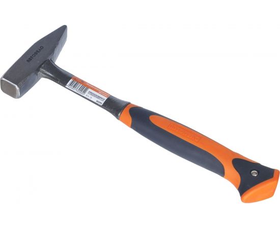 Цельнокованый молоток АвтоDело с квадратным бойком декоративная рукоятка 0.5 кг 30295 14839 