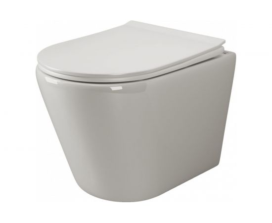 Подвесной унитаз Ceramica Nova HIGHLIGHT Rimless, с крепежом CN1804 