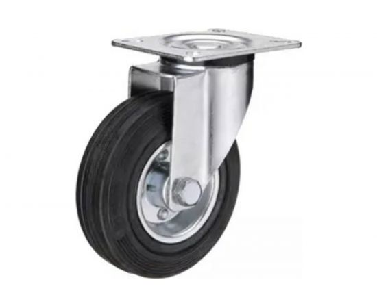 Колесо промышленное усиленное поворотное с панелью (200 мм; 220 кг) А5 1000483 