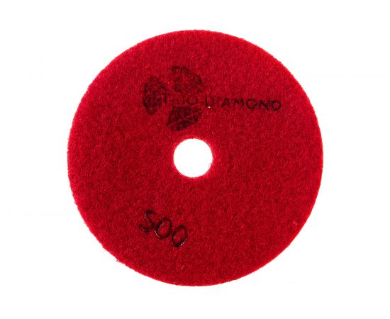 Алмазный гибкий шлифовальный круг Черепашка 100 № 500 сухая шлифовка TRIO-DIAMOND 360500 