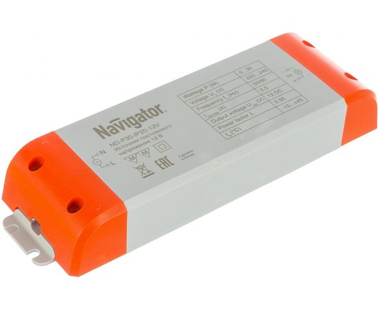 Драйвер Navigator 71 461 ND-P30-IP20-12V 4670004714614 209693 