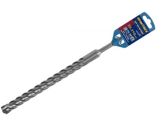 Бур Х-тип серия Эксперт по бетону (22х310 мм; SDS-plus) ПРАКТИКА 776-065 