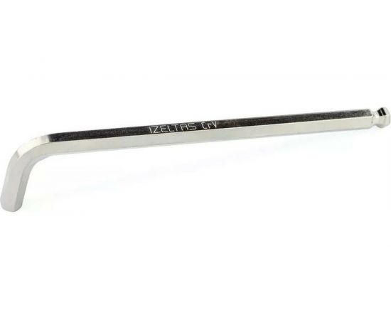 Г-образный 6-гранный ключ с шаром 1,5мм IZELTAS 4906220015 