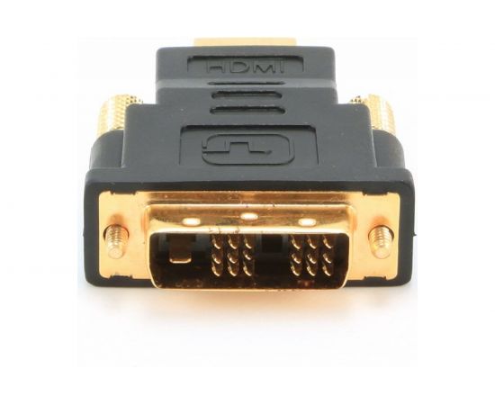 Переходник Cablexpert HDMI-DVI, 19M/19M, пакет, золотые разъемы A-HDMI-DVI-1 