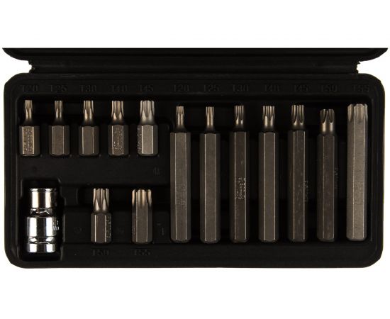 Набор бит TORX с отверстием 15 шт. TORX с отверстием АвтоDело 40644 10253 