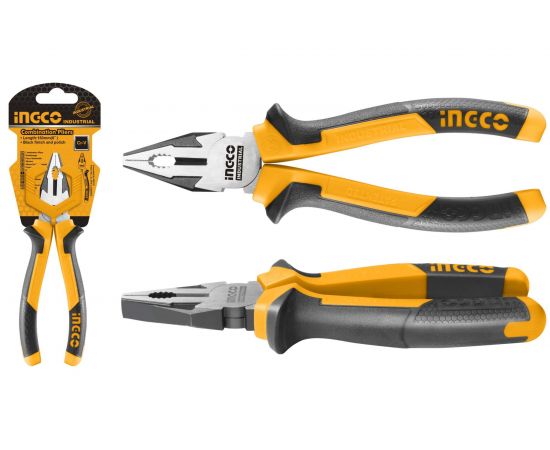 Комбинированные плоскогубцы INGCO 160мм INDUSTRIAL HCP28168 