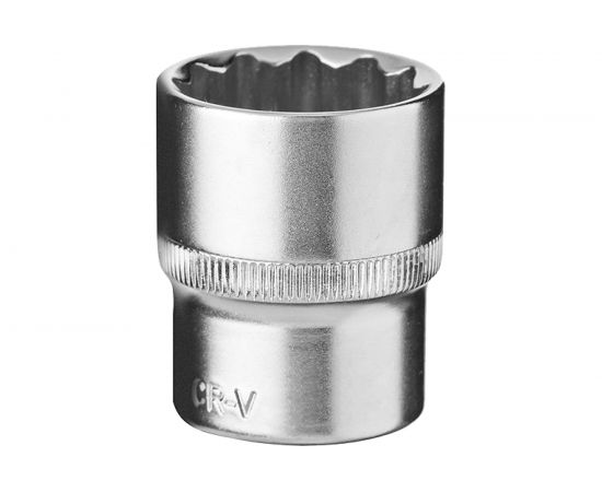 Головка торцевая 12 граней (12 мм; 1/2 Dr) KRAFT KT 700345 