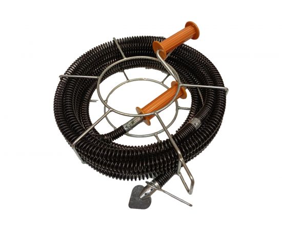 Набор для прочистки канализации КРОКОЧИСТ до 160 мм, 15 метров 51315-22-15Н 