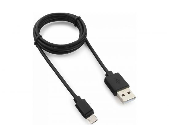 Кабель Гарнизон USB 2.0 A(M) - micro-B(M) 5P, 1м, черный, пакет Pro GCC-mUSB2-AMBM-1M 