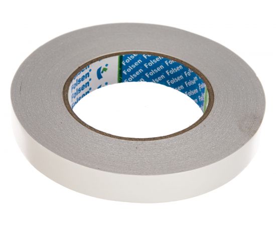 Бумажная двусторонняя лента FOLSEN 19 мм x 50м, Tissue 033385019 