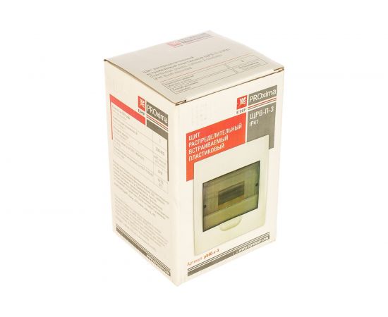 Распределительный встраиваемый щит EKF ЩРв-П-3 IP40 пластиковый Pb40-v-3 – изображение 2