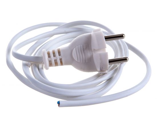 Электрический соединительный шнур для настольной лампы СИБРТЕХ 1,7м, 120Вт, белый, тип V-1 96010 – изображение 2