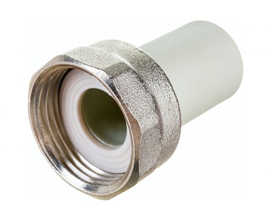 Переходник FV-PLAST пластмассовый с накидной гайкой 25x1, 120 20 225026 – изображение 2