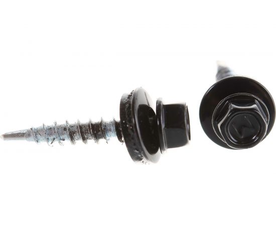 Кровельный саморез Daxmer 4,8х29 RAL 9005 6427 – изображение 2