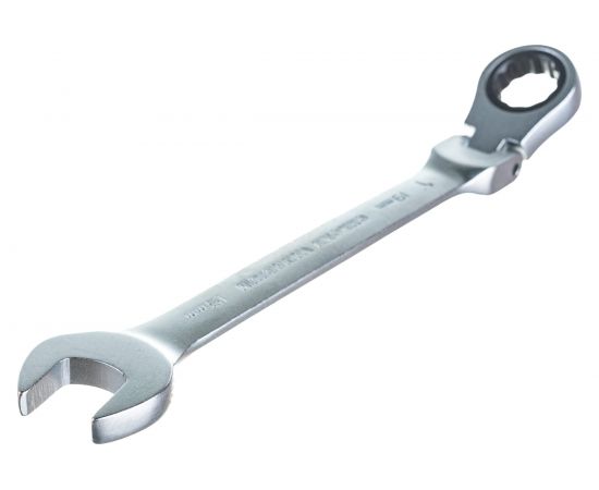 Комбинированный трещоточный ключ с шарниром 19 мм Berger BG BG1248 – изображение 2