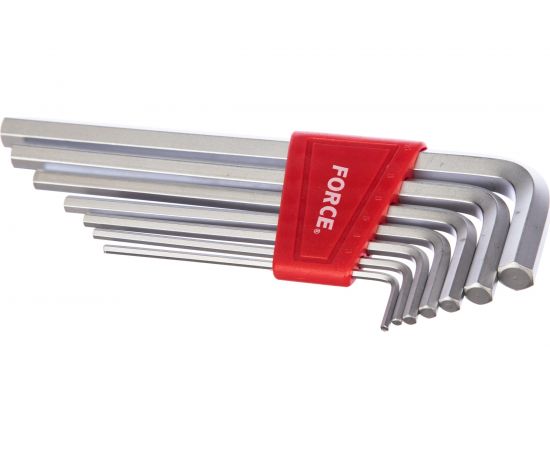 Набор шестигранных Г-образных ключей FORCE 7 предметов 5072L – изображение 2