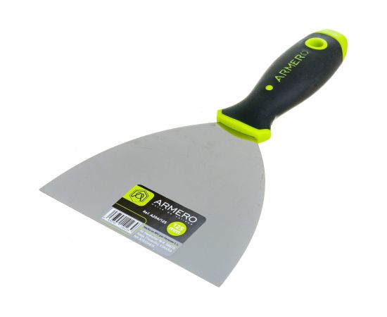 Малярный шпатель Armero 125 мм, нержавеющая сталь, жесткий A204/125 – изображение 2