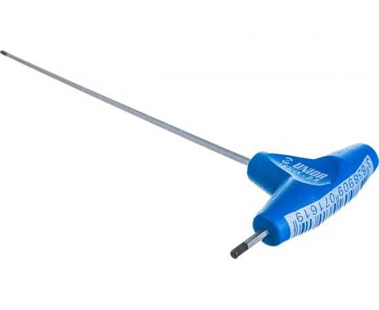 Шестигранный ключ Unior с Т-образной рукояткой, 2,5 мм 3838909071619 – изображение 2