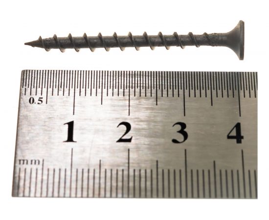 Саморез по дереву VIPКрепеж черный 3,5х41 к 310 шт 40112 VIPS – изображение 3