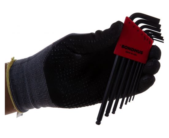Набор из 7 черных ключей с шариком BONDHUS L, 1.5-6mm 10992 – изображение 3