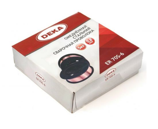 Омедненная проволока ER70S-6 0.8 мм, 5 кг Deka P-0508 – изображение 3