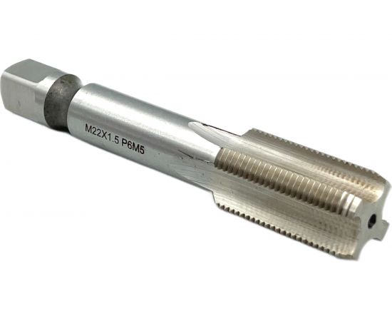 Машинно-ручной метчик TORNERI М22х1.5 Р6М5 для глухих отверстий 028733 – изображение 3