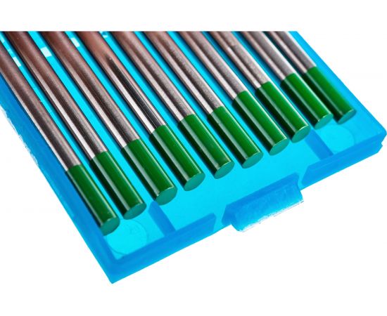 Электроды вольфрамовые WP-175 (10 шт; 4.0 мм; зеленый; AC) Gigant TE-WP-4,0 – изображение 3