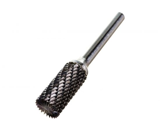 Борфреза твердосплавная (12x6x25x70 мм; тип B-цилиндр с реж. торцом) Профоснастка №115 860261225700 – изображение 4