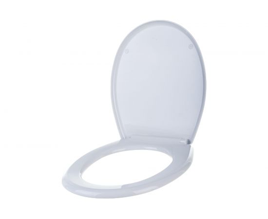 Сиденье для унитаза Аквалиния Белое 5-001 – изображение 4