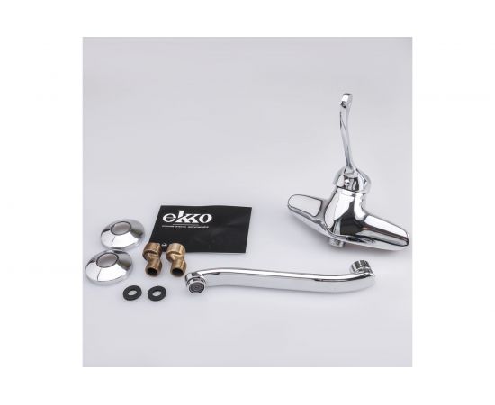 Смеситель хирургический для раковины Ekko настенный E46054 – изображение 6