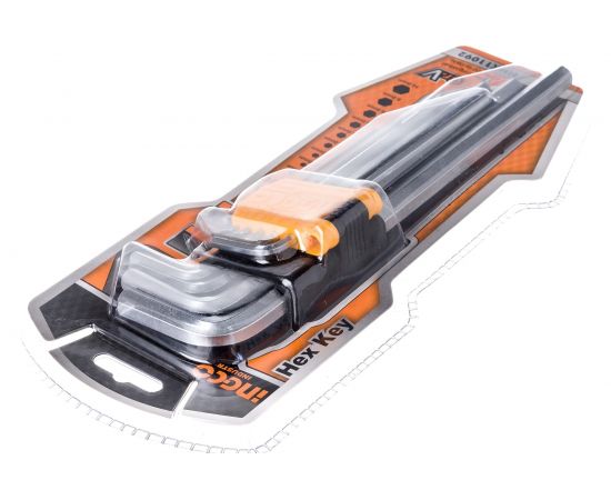 Набор шестигранников INGCO HEX 1.5-10мм Extra Long INDUSTRIAL HHK11092 – изображение 6