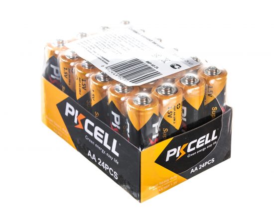 Солевой элемент питания PKCELL тип - AA 24 шт пленка R6P-4S-24 