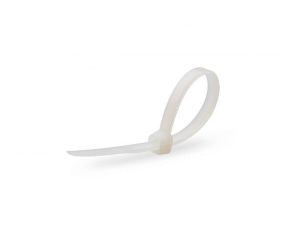 Нейлоновые стяжки FORTISFLEX КСС 9х1020 белый 100 штук 50018 