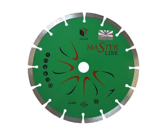 Диск алмазный сегментный Гранит Master Line (230х22.2 мм) Diam 000597 