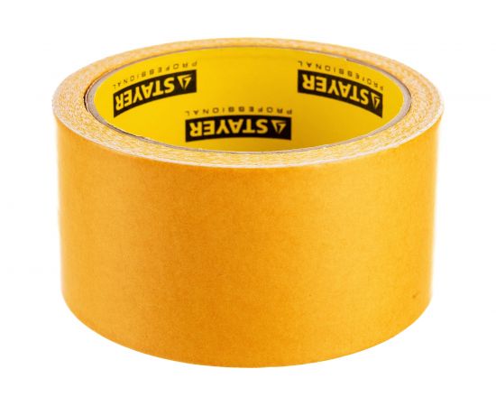 Лента клеящая двухсторонняя ""PROFI"" (50 мм; 10 м) укрепленная тканью Stayer 1217-10 