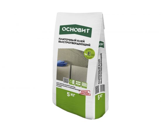 Плиточный клей Основит Гранит Экспресс ГРАНИПЛИКС АС15 R Ld беспылевый, быстротвердеющий 87120 
