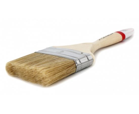 Универсальная плоская кисть ZOLDER Master 100 х 16 мм, смешанная щетина, деревянная ручка un10016 
