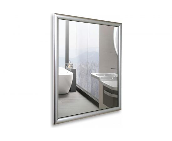 Зеркало MIXLINE ""Магнат"" серебро, 440x550 ШВ., полистирол 547297 