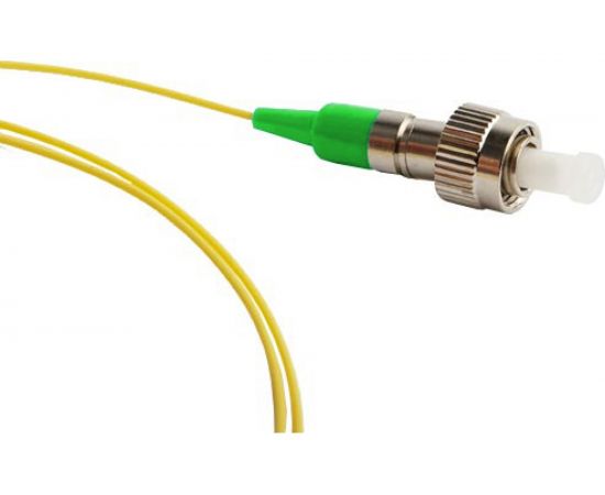 Волоконно-оптический пигтейл Hyperline FPT-B9-9-FC/AR-1M-LSZH-YL SM 9/125 OS2, FC/APC, 1м 27906 