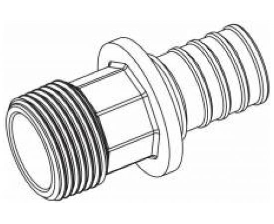 Переходник REHAU с наружной резьбой 25-R 1 RX 14563191001 – изображение 2