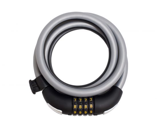 Навесной замок БУЛАТ ВС 557 (15х1500 мм; кодовый с тросом; с креплением на раму велосипеда) 14035 – изображение 2