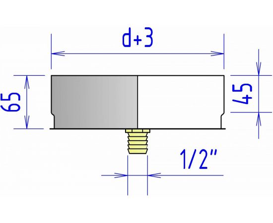 Конденсатосборник ФЕНИКС ДЫМОХОДЫ 1КНД 120, 409 0.5, мама 000000344 – изображение 2