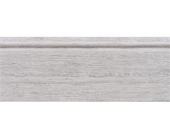 Напольный плинтус Decor-Dizayn ударопрочный влагостойкий цвет дуб беленый 100Х16Х2400 мм 701-89SH – изображение 2