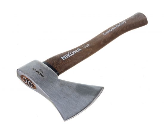 Топор c деревянной Hickory ручкой NIKONA 38см, с чехлом, 800гр 65-671 – изображение 2