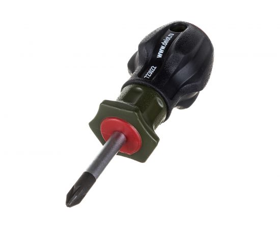 Отвертка Дело Техники c трехкомпонентной рукояткой РZ2×38 мм 723022 – изображение 2