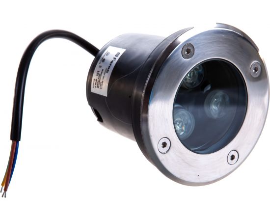 Светодиодный тротуарный грунтовый светильник 3W RGB 230V IP67 Feron SP4111 32014 – изображение 3