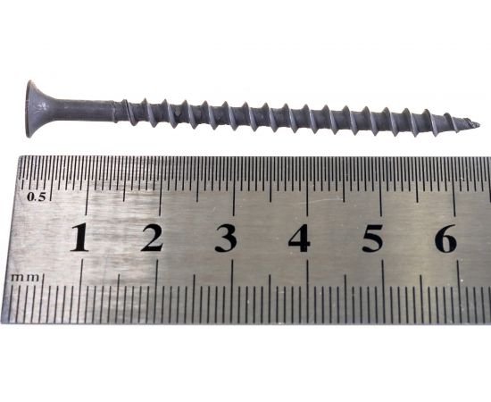 Саморезы с потайной головкой МТК кр/ш оксидир. 1кг, 4,2x65 113063 – изображение 3