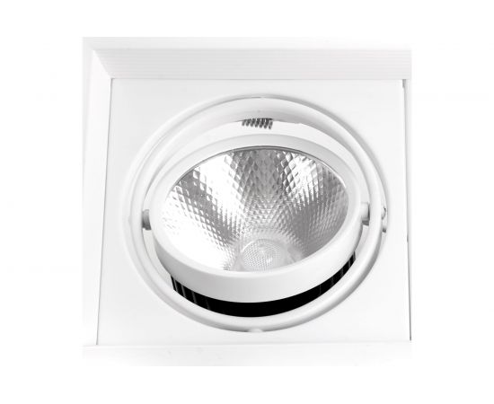 Карданный светодиодный светильник FERON 2x20W 3600 Lm, 4000К, 35 градусов, белый, AL202 29777 – изображение 3