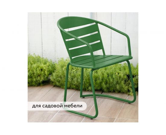 Быстросохнущая краска по металлу Elcon Smith с молотковым эффектом, зеленая 2 кг 00-00461432 – изображение 4